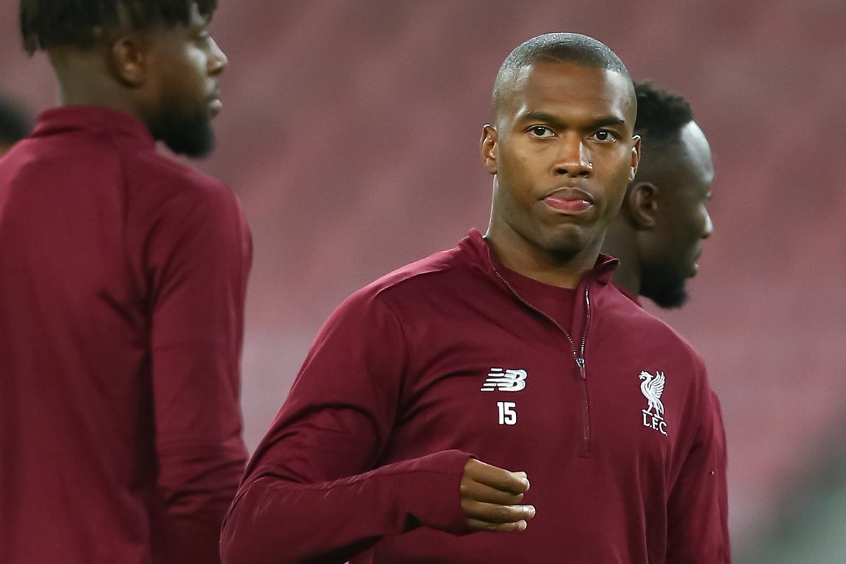 Sturridge, en un entrenamiento con el Liverpool.