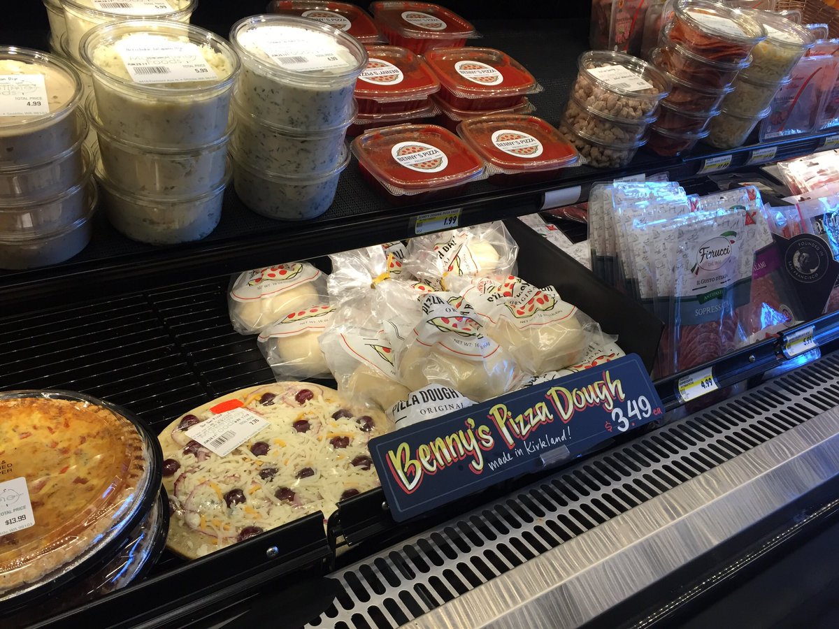 Bennyspizzapro's tweet image. We’re back at Marketime Foods in Seattle. #bennysdough #pizza turn your kitchen into a pizzeria tonight !