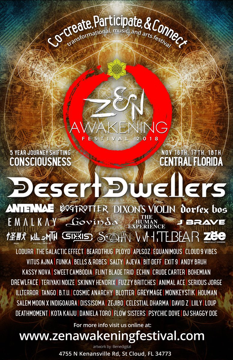 I'll be playing <a href="/ZenAwakeningFL/">Zen Awakening Fest</a> this weekend in Florida!