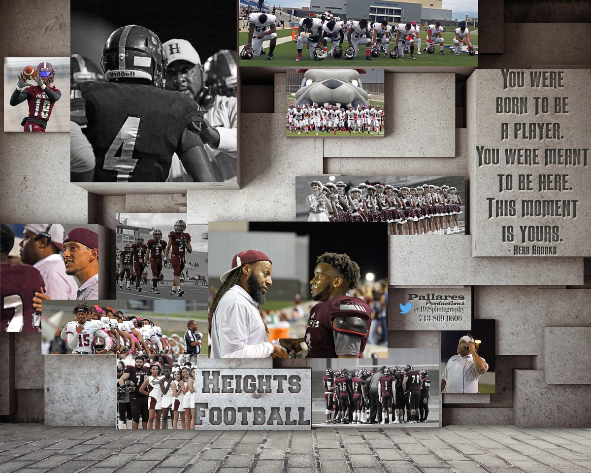 Arthur Pallares (@1928photography) on Twitter photo remember your PURPOSE and the advice of your coaches, mentors, and family!
Bi- District playoff
Heights 🏈 vs Cypress Creek
Saturday 11/17 1:00 pm
Delmar Stadium
<a href="/CoachDixon_63/">Coach Stephen Dixon Sr., CAA</a> <a href="/waller_26/">Trey Herrmann</a> @Nick_McCoy7 @ghostofHHS
<a href="/Coast2Coasttc/">Stephon Johnson Coach J</a> <a href="/FootballHeights/">Heights Bulldogs Football</a>
@pallares_htx remember your PURPOSE and the advice of your coaches, mentors, and family!
Bi- District playoff
Heights 🏈 vs Cypress Creek
Saturday 11/17 1:00 pm
Delmar Stadium
<a href="/CoachDixon_63/">Coach Stephen Dixon Sr., CAA</a> <a href="/waller_26/">Trey Herrmann</a> @Nick_McCoy7 @ghostofHHS
<a href="/Coast2Coasttc/">Stephon Johnson Coach J</a> <a href="/FootballHeights/">Heights Bulldogs Football</a>
@pallares_htx