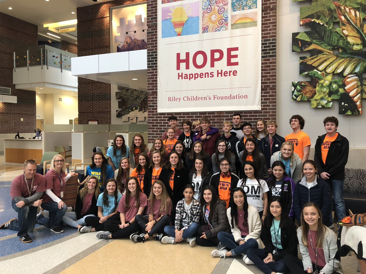We had a great time learning more about Riley Hospital for Children today with <a href="/studgovshs/">shs stud gov</a>!!! We love the Riley kiddos💜 #FTK