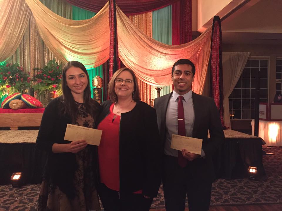Congrats to 4th year students Emily Switzer and Faraz Sohail for being awarded scholarships from the Asian-American Medical Society! They received their awards Saturday evening at the Society’s annual gala. Well deserved! #medicine #futureofmedicine