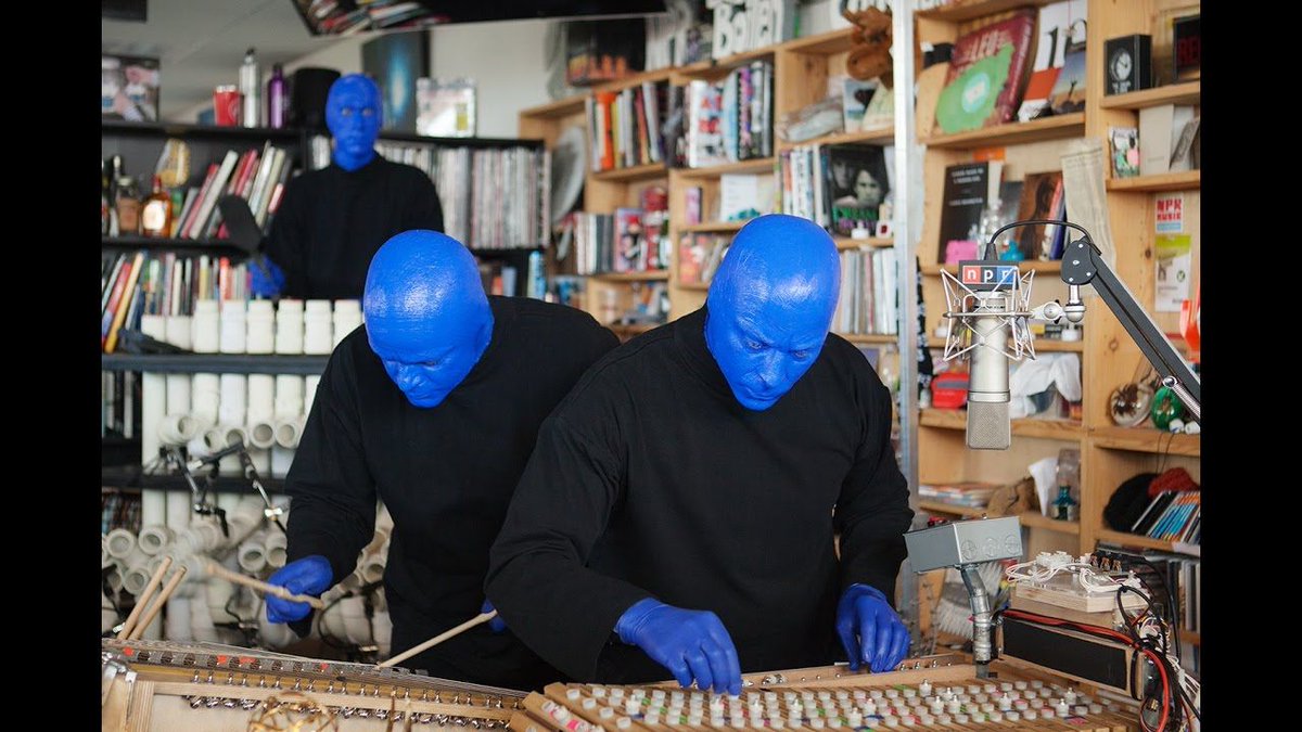 YACoxfordarts's tweet image. Would love to see them in "concert" one day. #yesImweird #BlueManGroup #musicforyourMonday #starttheweekoffquirky buff.ly/2Dwphye