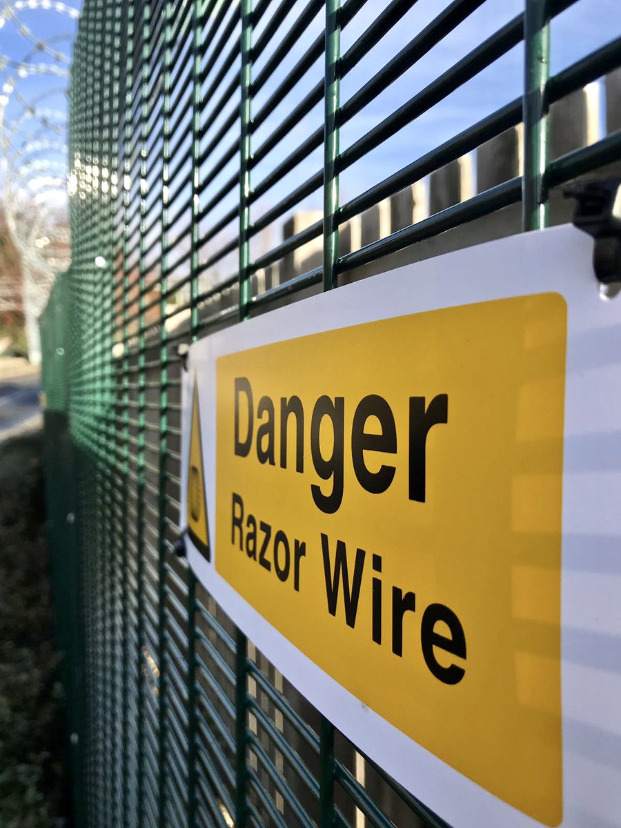 AESScotlandLtd's tweet image. AES (SCOTLAND) LTD recently installed, anti climb prison mesh security fencing, topped with razor wire. A great way to offer high security protection to the perimeter of your site. #PrisonMesh #SecurityFencing #RazorWire #PerimeterSecurity #AesScotlandLtd