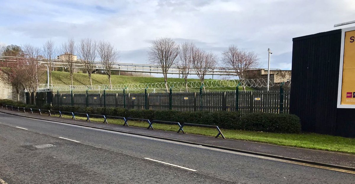 AESScotlandLtd's tweet image. AES (SCOTLAND) LTD recently installed, anti climb prison mesh security fencing, topped with razor wire. A great way to offer high security protection to the perimeter of your site. #PrisonMesh #SecurityFencing #RazorWire #PerimeterSecurity #AesScotlandLtd