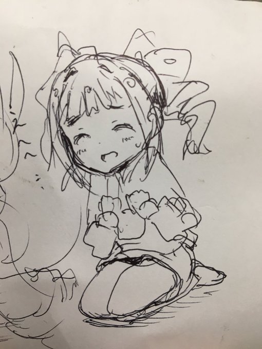 原稿疲れラクガキおじさん 