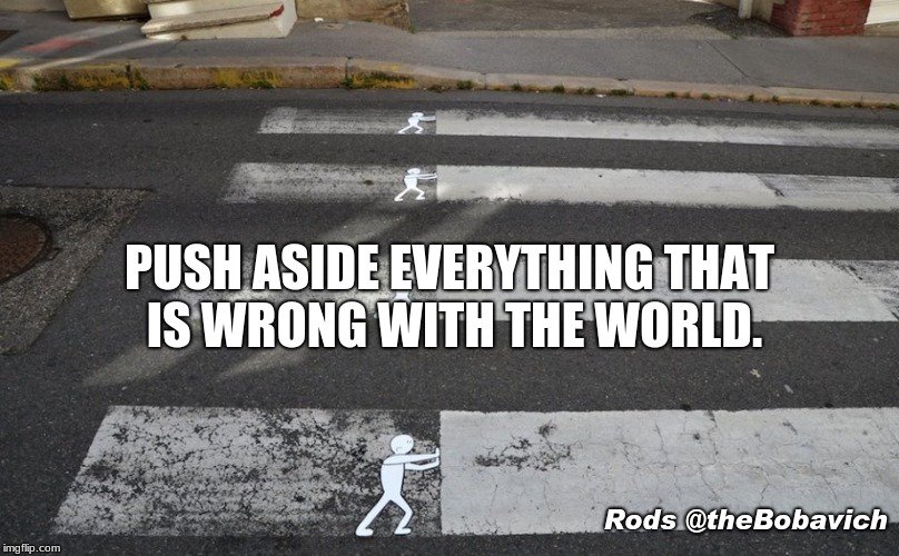 Are you allowing yourself to be hung-up on complaining? Is that stifling your ability to sing about love and goodness? What would happen if you changed focus and pushed that all aside? Would you be a better musician? Could you be a better person? Were do you start...