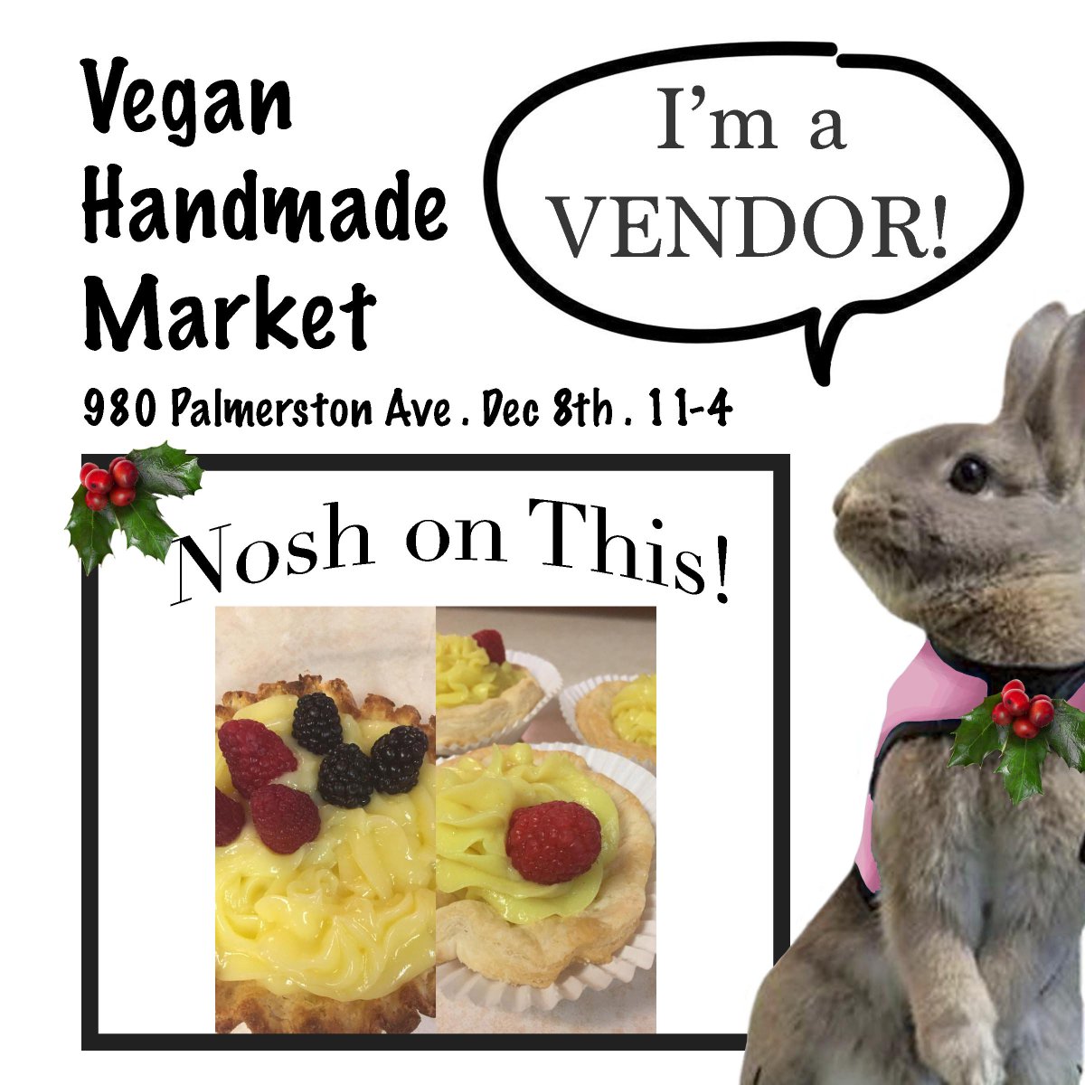 Nosh, nosh, nosh! #ShopVeganWpg