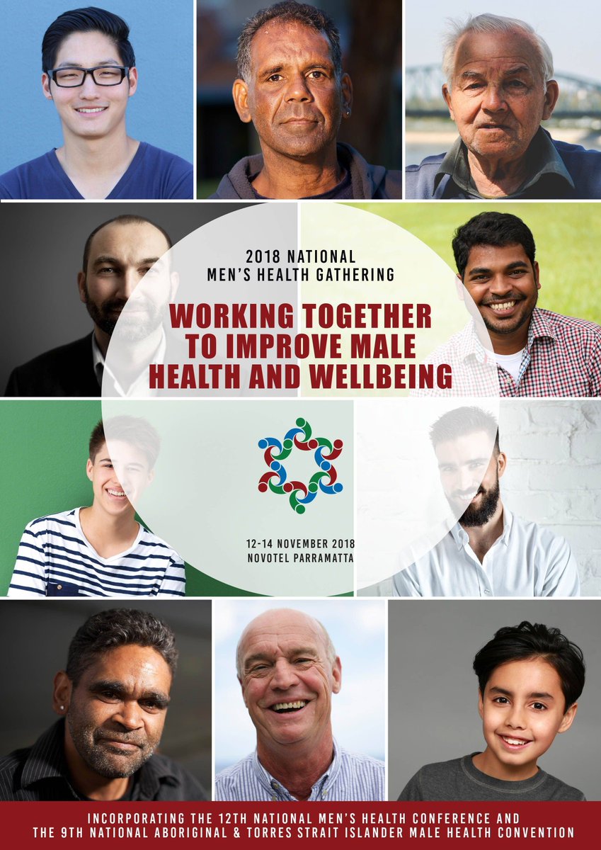 The National Men's Health Gathering is happening now - follow #MensHealthGathering for updates - full program available here ow.ly/SZLs30mzGiB