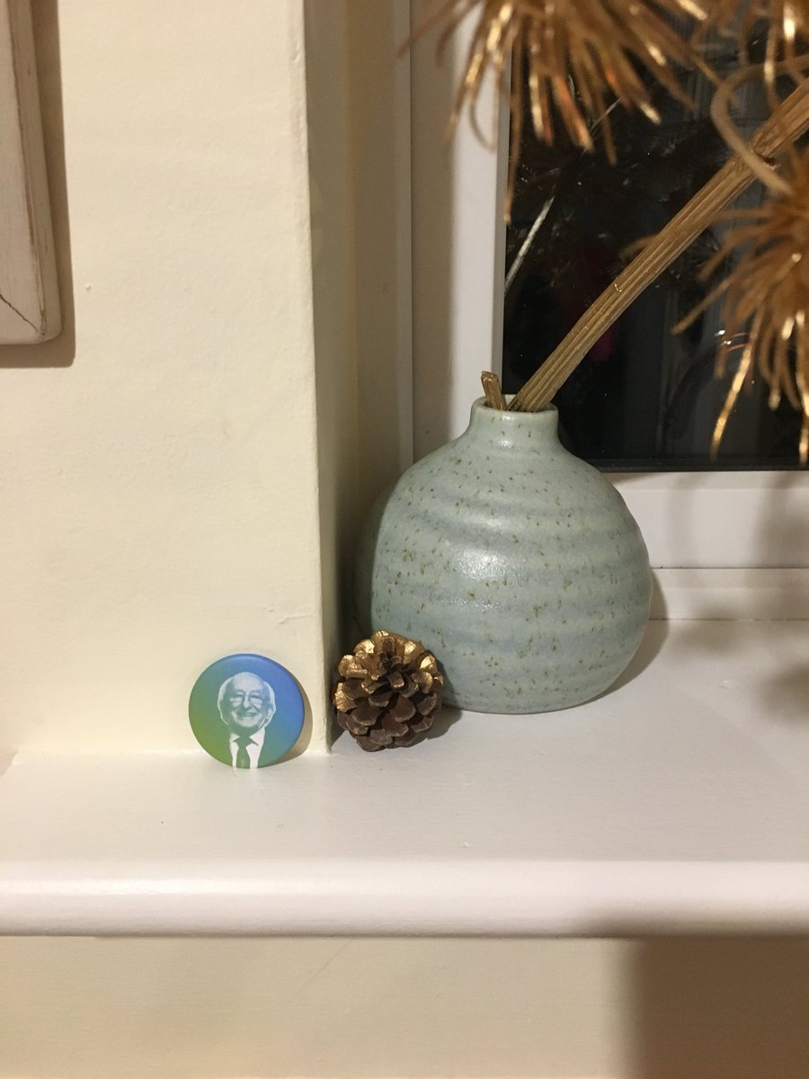 AnneCronin5's tweet image. Keeping him up by my sink &amp;amp; close at hand for inspiration over coming months. Only got to hear #inauguration speech today &amp;amp; it was spirit lifting. ❤️ the future of ethics. I intend to carry many of these ethics with me as a LE19 candidate. #michaeldhiggins