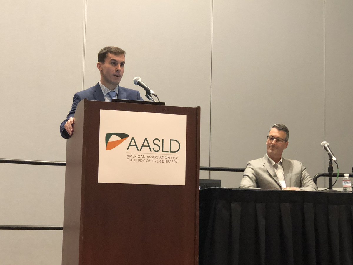 Filling in for @BeeThoetchai one of our fantastic @MayoClinic fellows who couldn’t attend the #LiverMTG18. #TAVR vs #SAVR for #cirrhosis patients with severe aortic valve stenosis. @AASLDtweets AASLDtweets
