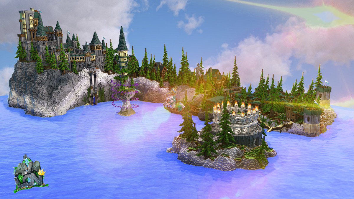 network_avalon's tweet image. 🇧🇷 É com muito gosto que vos apresento, agora completo, o Reino de Avalon! 👑
🇬🇧It is with great pleasure that I present to you , now complete, the kingdom of Avalon!

Built on : @BuildersRefuge 🛠️