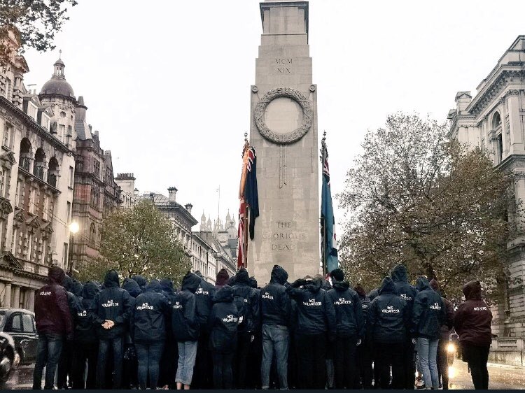Your national youth board representatives spent their weekend in London helping out with armistice with #NCS @NCS <a href="/DCMS/">Department for Culture, Media and Sport</a> #WeWillRemember