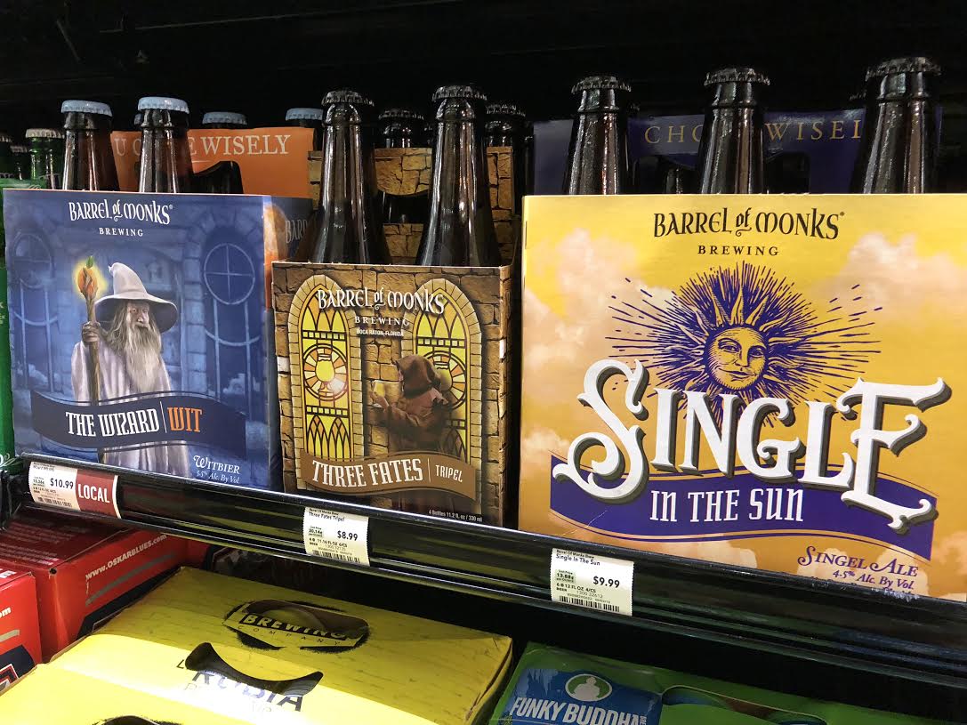 BarrelofMonks's tweet photo. Next time you’re at Whole Foods in Boca, make the right choice and pick up some Barrel of Monks. #ChooseWisely

#BarrelofMonks #SingleintheSun #BocaRaton #Drink561 #SoFloBeer #Broward #SouthFlorida #BocaWholeFoods #WholeFoods #DrinkLocal https://t.co/Zset36O2qU