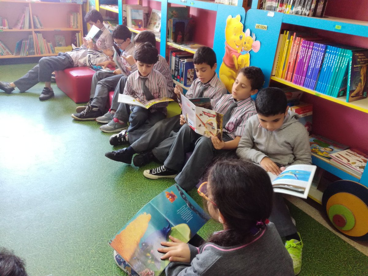 HossariSawsan's tweet photo. “There are many little ways to enlarge your world.  Love of books is the best of all.”
Grade 4 learners enjoyed reading stories and books of their choice. 
Today a reader,  tomorrow a leader. #Reading #LibrarySession @MakAishaSchool https://t.co/F5VGBu2SPz