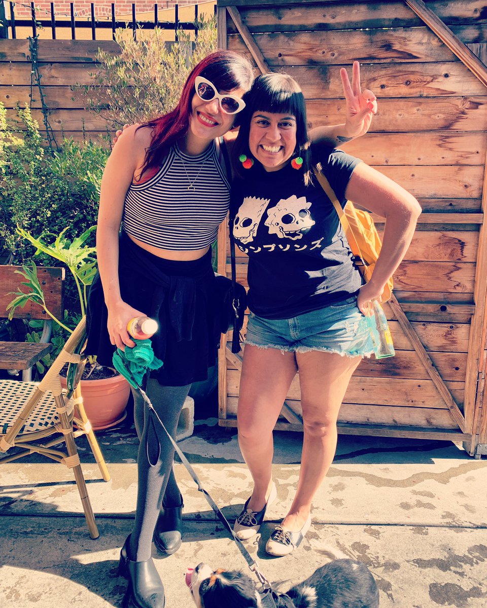 DJZibaZ's tweet photo. Happy to talk libraries on my day off with .@taleenkali of .@DUMDUMZINE ! #libraryschool #librariesrock #iluvlibraries #zibazlibrarian #laplzinelibrary #librarylife https://t.co/OxIqCTV1uM