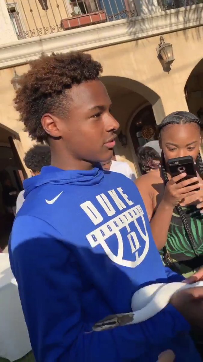 bronny james twitter