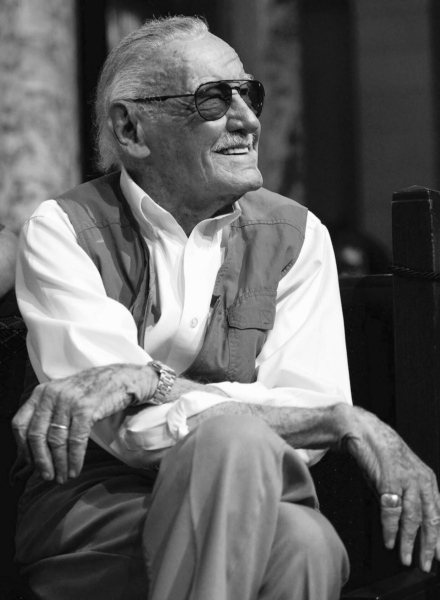 //A legend has passed.
#RIPStanLee #ThanksForMyChildhood
#OnToTheNextAdventure #Excelsior