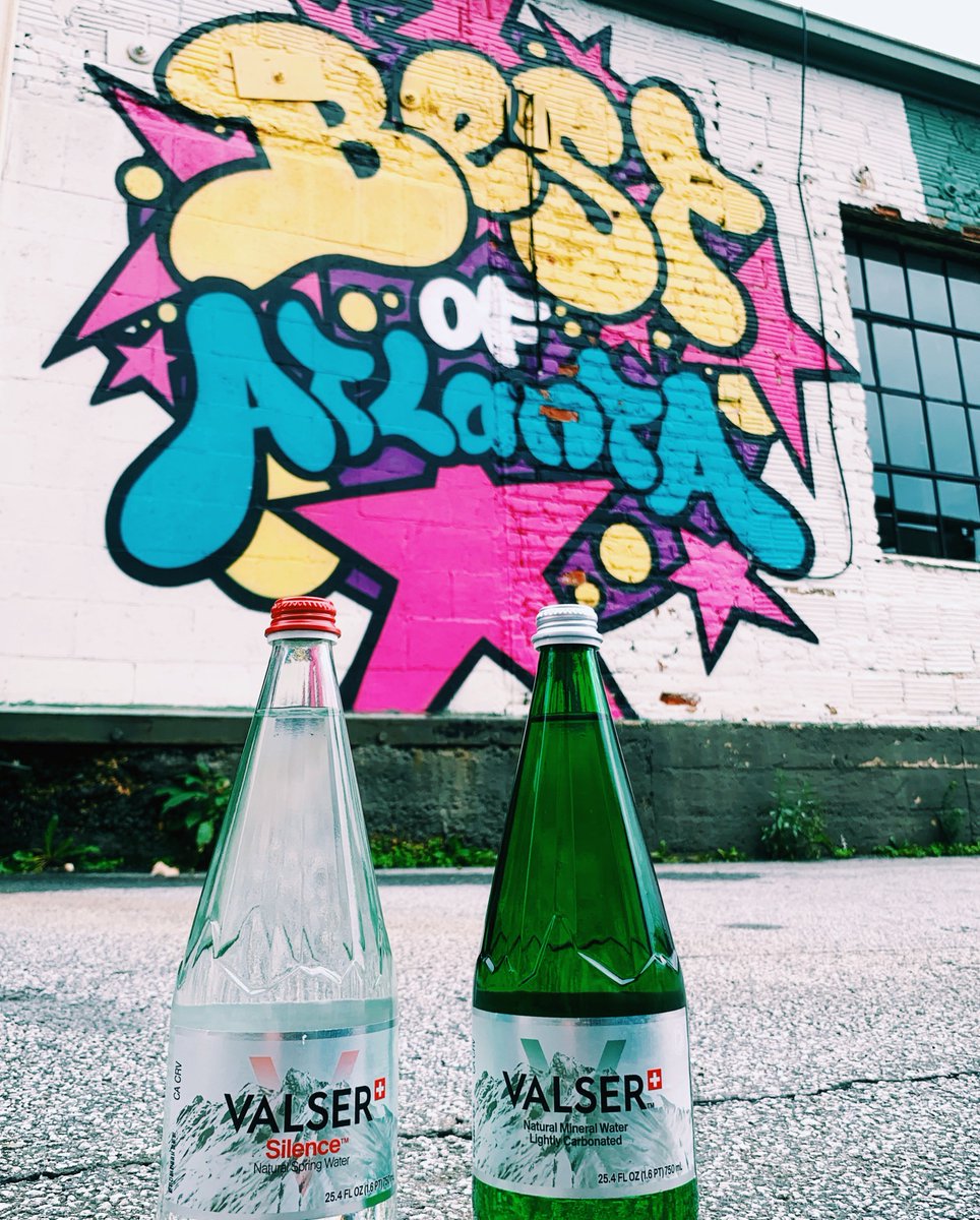 stop searching, we’ve found the best water of Atlanta 📍#valserusa #madebymountains