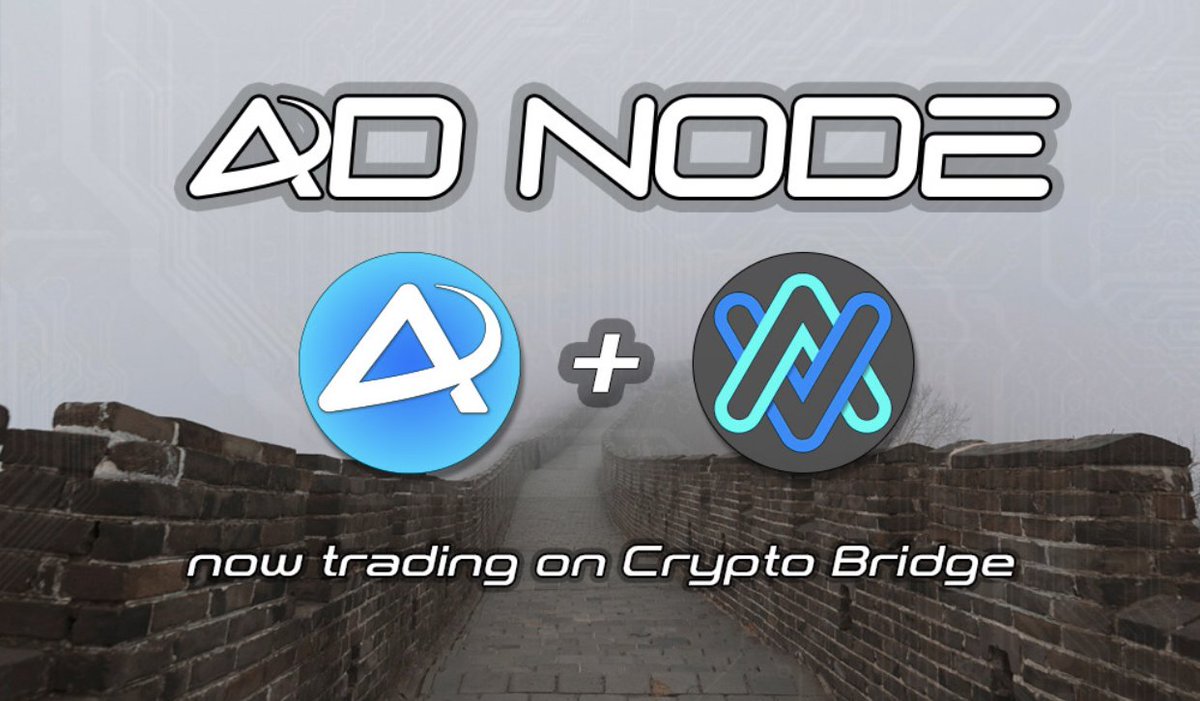 AdNodeCoin's tweet image. Ad Node Coin is now Live on @CryptoBridge! 

wallet.crypto-bridge.org/market/BRIDGE.…

Be the first to get your Masternode since Pre-Sale sold out in only 7 days!

#Bitcoin $BTC #Adnodecoin $ADD #masternode #masternodes #Crypto #cryptocurrencies #cryptocurrencynews #altcoins #altcoin