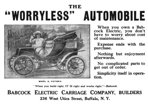 71. Buffalo became Babcock, who offered a cure for all your automotive anxieties: