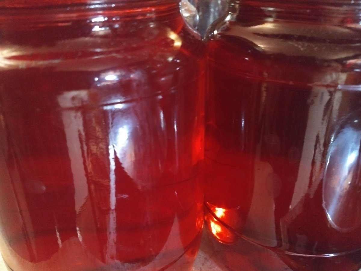 Let the magic begin! First batch of #medlar jelly using <a href="/AshridgeTrees/">Ashridge Nurseries</a> excellent recipe (posted in 2012) this year.