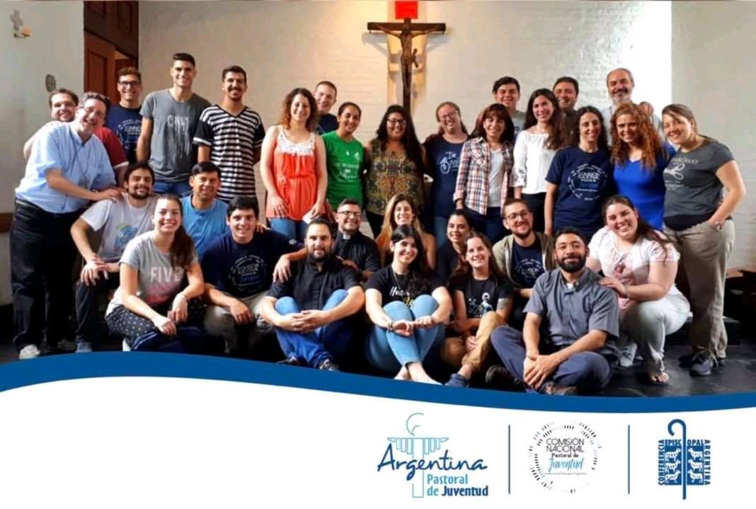 #Panama2019 🇵🇦 | La oración de la Jornada Mundial de la Juventud estuvo presente en la reunión de la Pastoral de Juventud de Argentina 🇦🇷.
