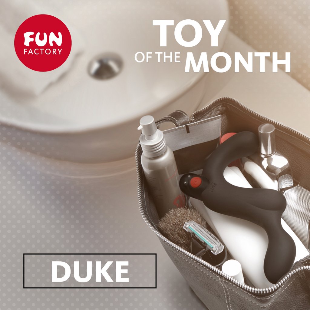 funfactory_intl's tweet photo. For all prostate players out there who need some vibrant nights and days: our DUKE makes you feel things you've never felt before. #toyofthemonth #movember #funfactory https://t.co/NwU1k0lpuB