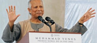 Un món de tres zeros: zero pobresa, zero atur, zero contaminació.
Demà en Muhammad Yunus visita de nou Barcelona. 
Si podeu, no us ho perdeu!
@SBCBarcelona