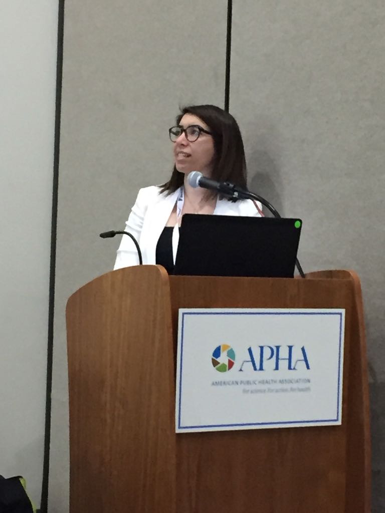 lcs_aub's tweet photo. #Violations of #internationallaw in #syria presentation by our Research Fellow @fatimaghadd at #APHA2018 a #globalinquiry into #accountabilityforsyria and beyond! https://t.co/QmnKX8UUbU