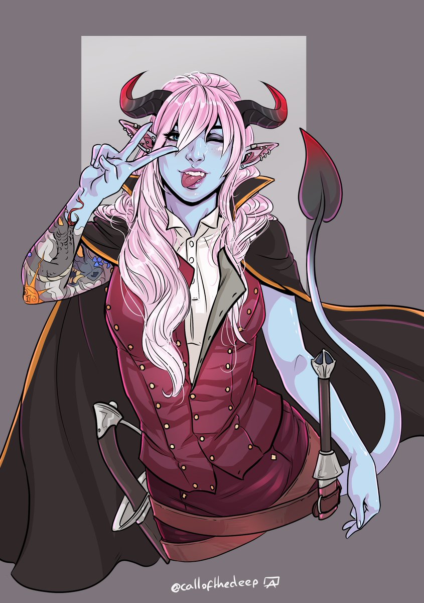 CalloftheDeep's tweet image. Lark for @udeadnightmare