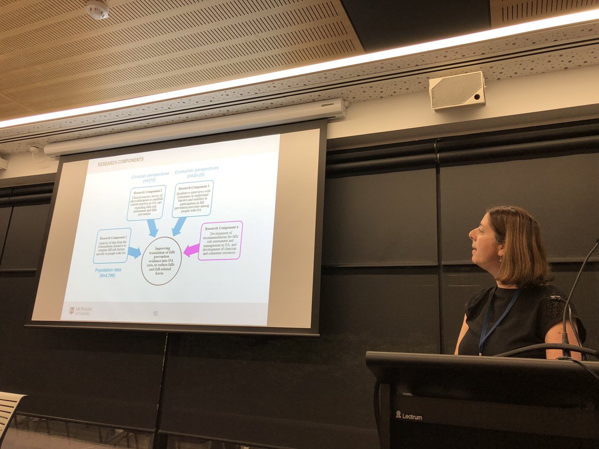 darsh_ayton's tweet image. A fantastic research program led by @IlanaAckerman with quantitative population data, clinician perspectives and qualitative consumer interviews to develop recommendations to improve falls prevention #mixedmethods #sphpmQSC @Monash_SPHPM