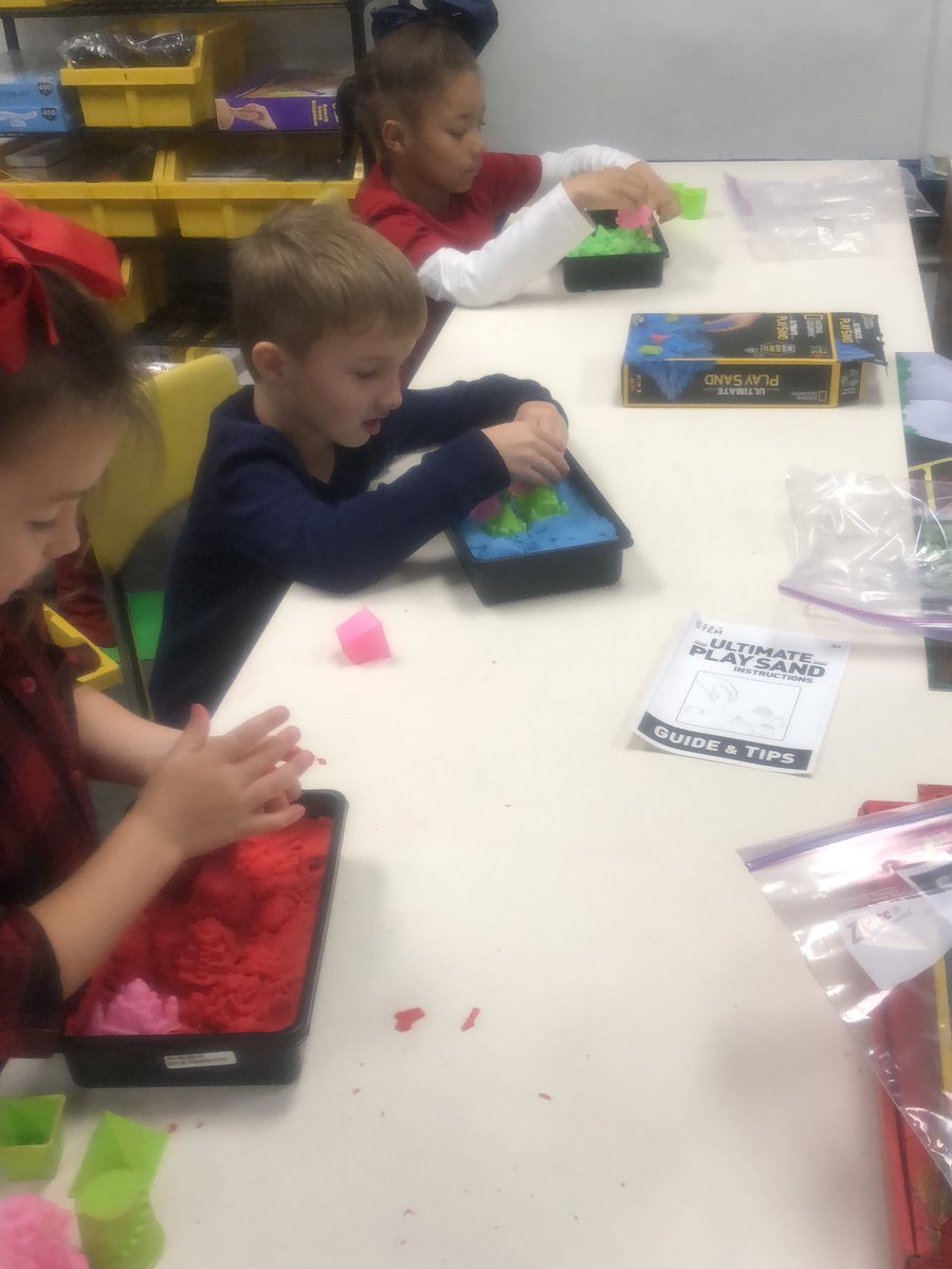 wintonUT2005's tweet image. “My old librarian didn’t like messes.” 😀 We love to learn through exploration, creation and using our imaginations! Messes are a bonus! #futurereadylibrary @BelAire_Bees @TCSPublic