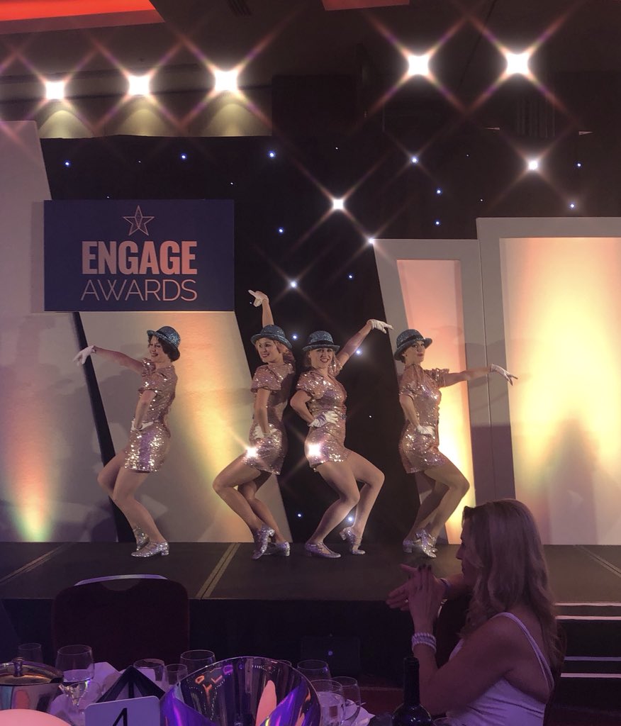 Bringing the Engage Awards to a glittering close tonight - The Bees Knees!🐝✨ <a href="/BEESKNEESplease/">The Bee's Knees</a>