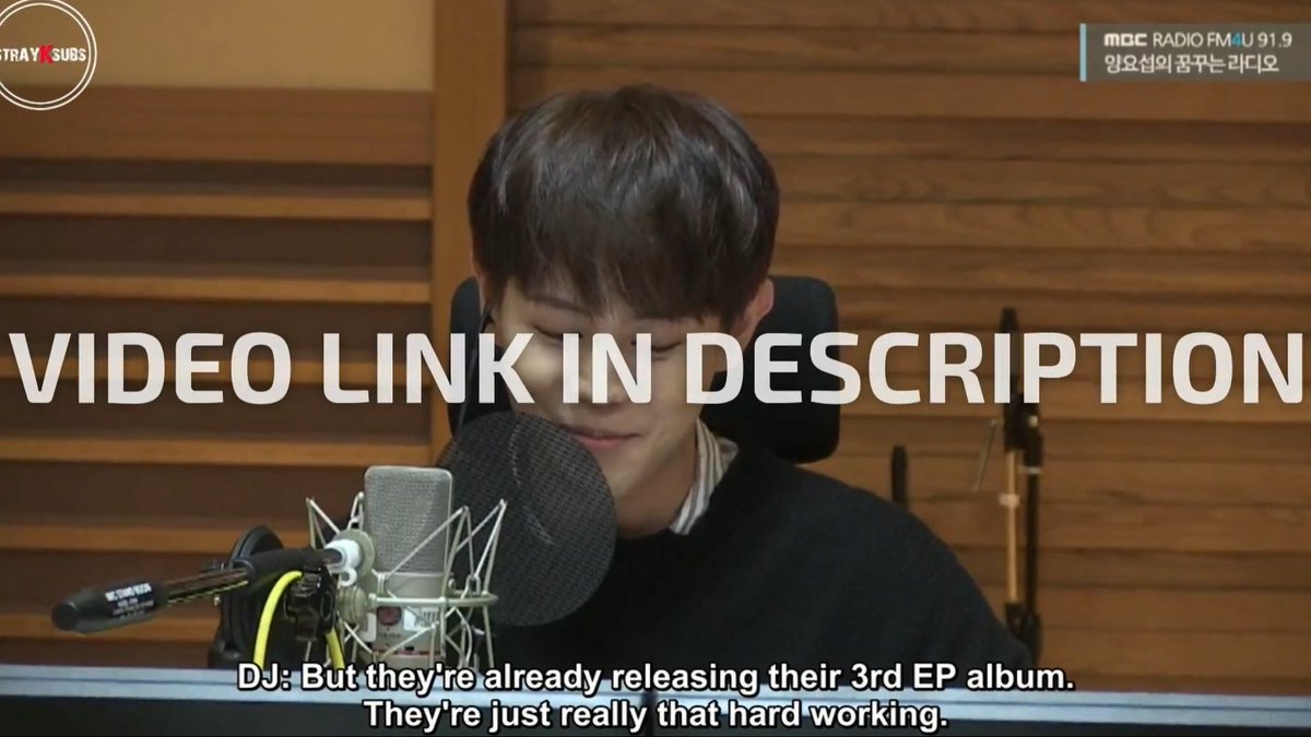 Stray K Subs On Twitter Eng Sub 181024 Yang Yoseob S Dreaming Radio With Stray Kids Full Interview Https T Co Osf2uavsaj Original Subs By Strayksubs Straykids 스트레이키즈 Dreamingradio Bangchan Woojin Leeknow Changbin Hyunjin Han