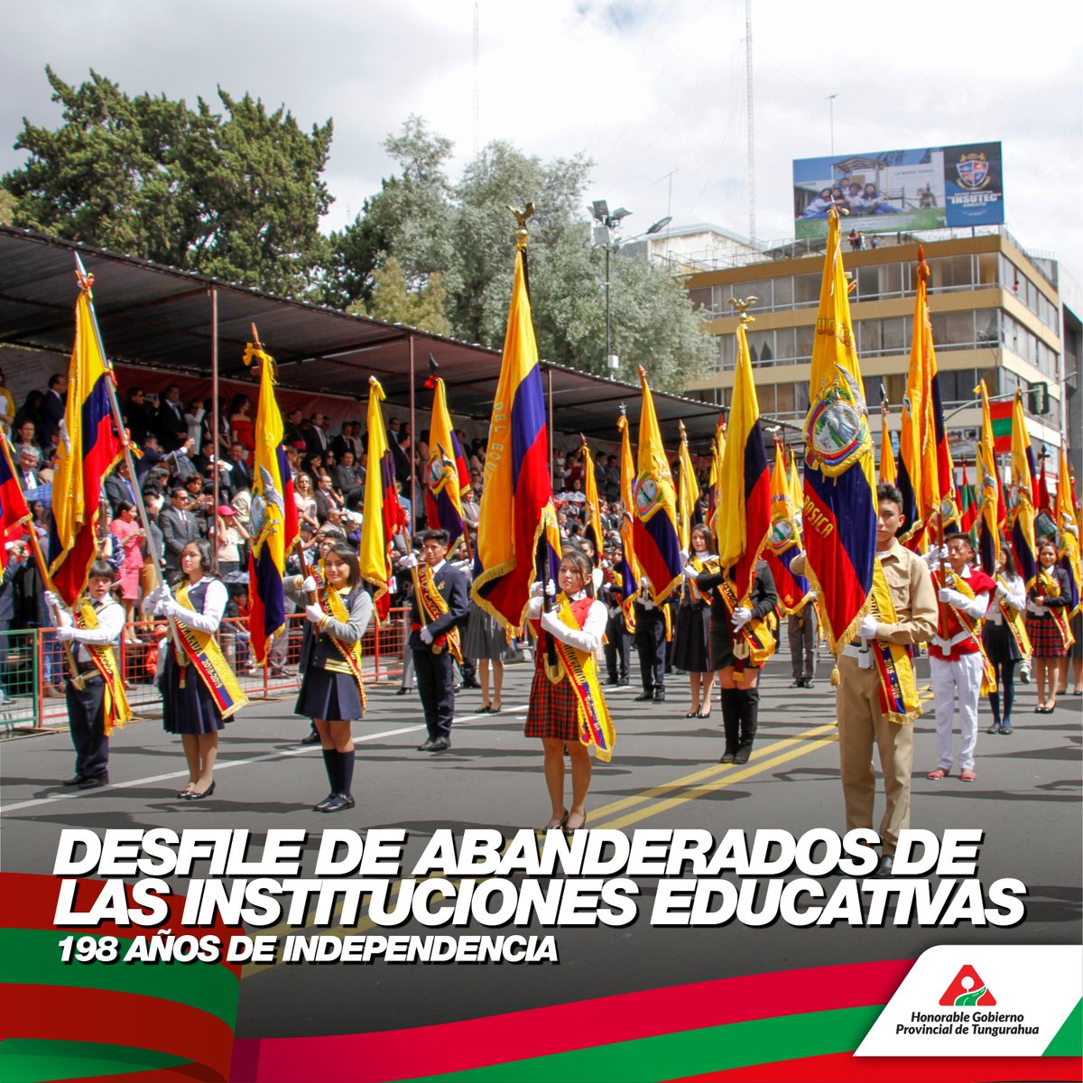 Gobierno Tungurahua Auf Twitter Felicitamos A Los Abanderados De