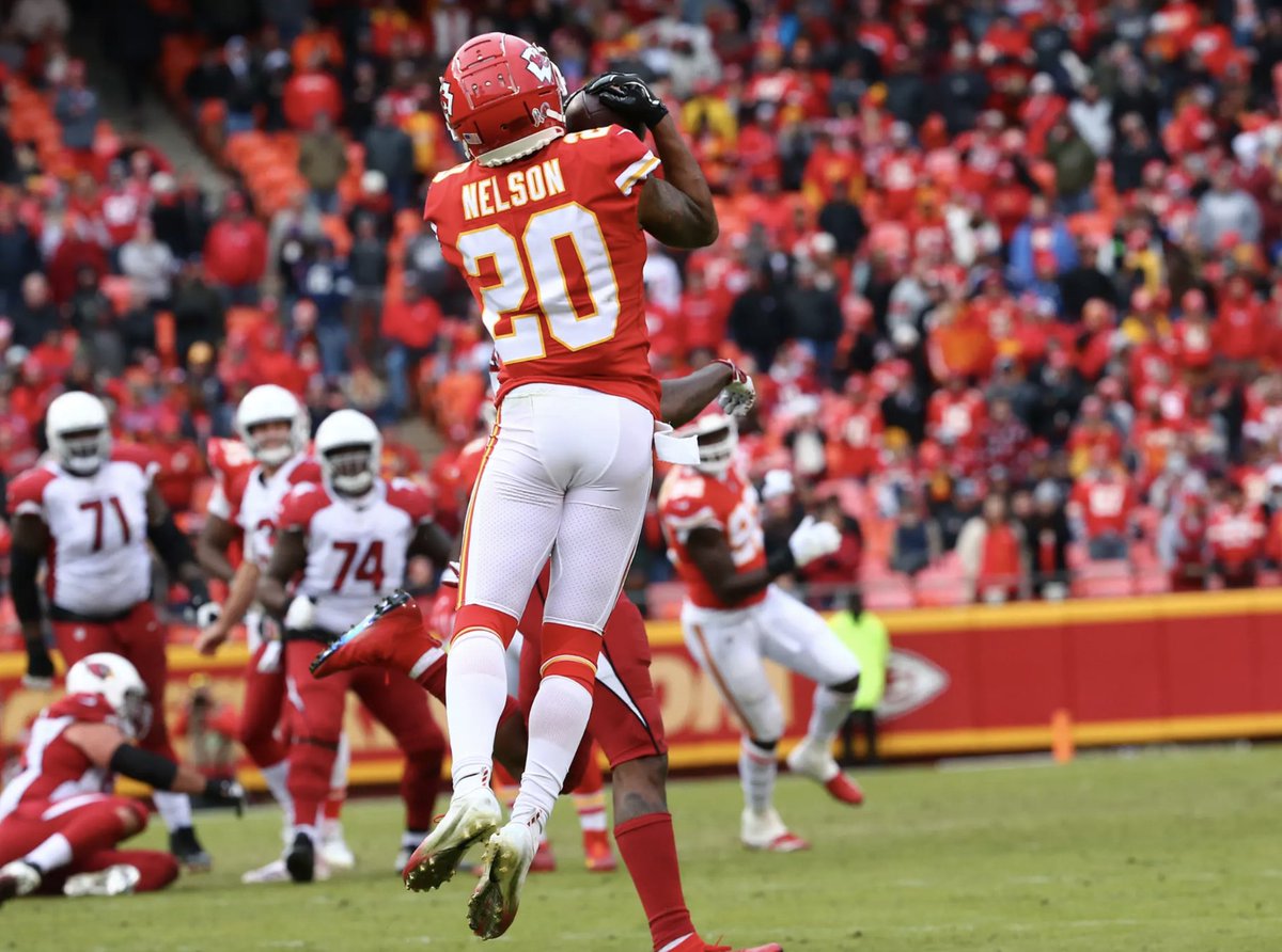 Bj Kissel Chiefs Cb Steve Nelson Was Fantastic Against The Cardinals Yesterday He Was Targeted Five Times Allowed Just One Catch For One Yard Had One Interception And Two Pass
