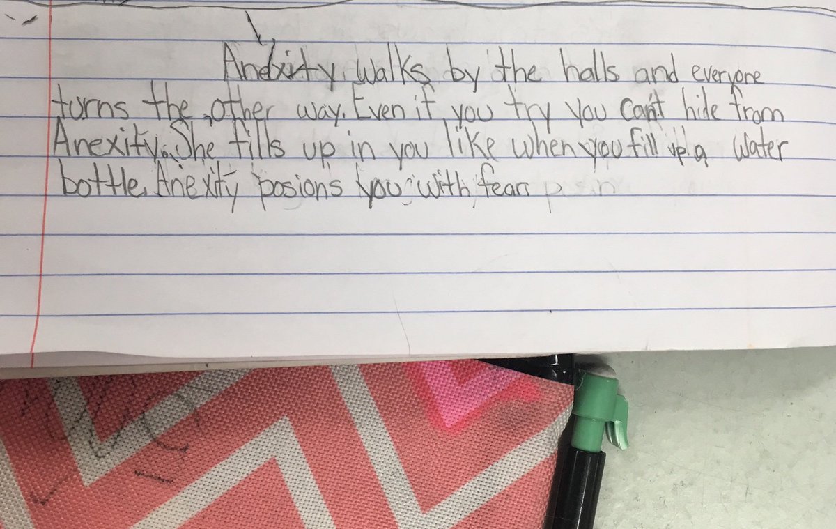 RaidergonnaREAD's tweet photo. Showed students a mentor text that personified jealousy Look at results from just about five minutes of quick write time where they personified their own emotion! All on level btw! #mentortext #ELARelentless https://t.co/mAO565UreE