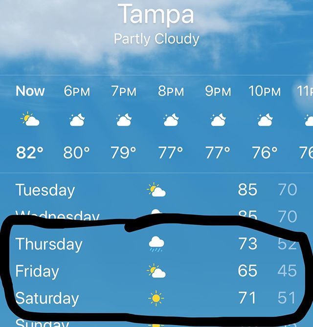 1800OutFast's tweet image. Can't wait for Thursday through Saturday!  #coldfront #stilltoohot #jacketweather #whitepeoplebelike  #bringouttheuggs ift.tt/2FlQaGF