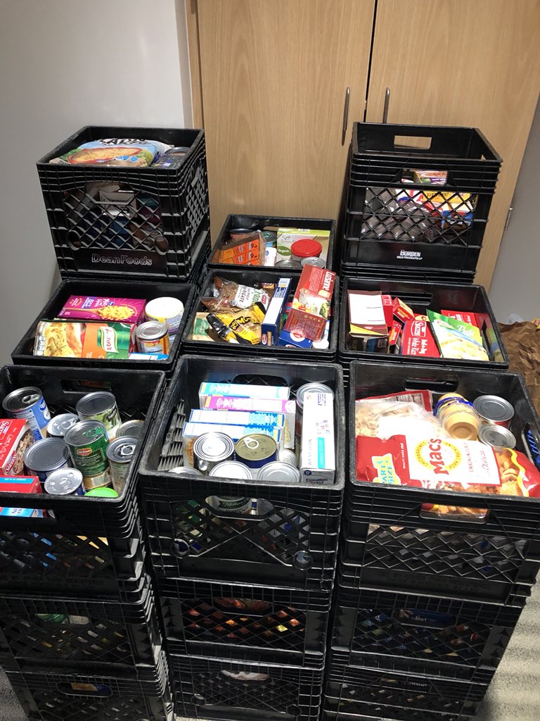 LobitMS's tweet image. LMS students and staff collect nearly 1,000 items for our Stuff the Bus campaign!!! Way to give!! ❤️