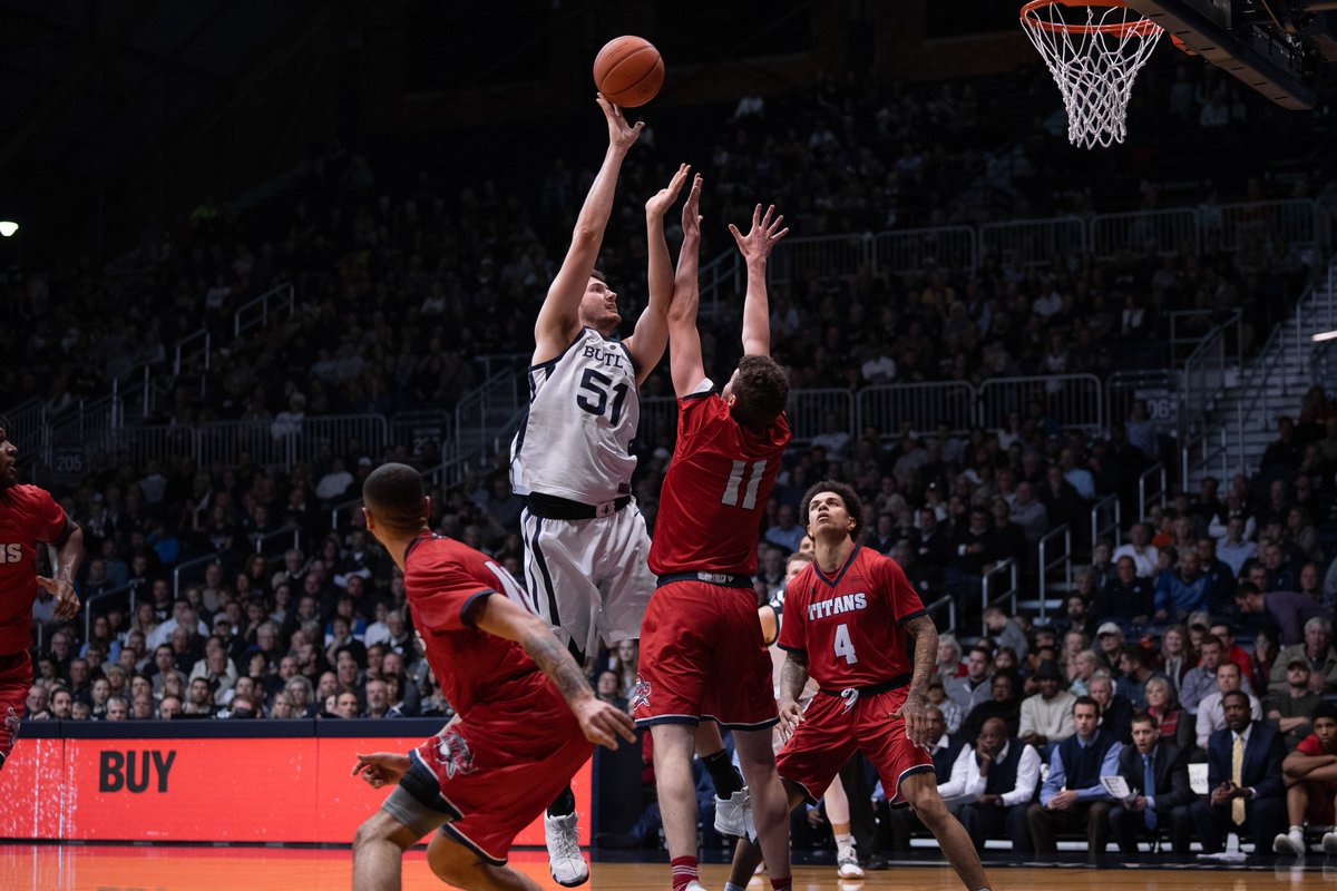 ButlerMBB's tweet photo. A few shots from the first half... https://t.co/dp0UcXILCY