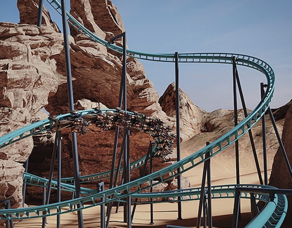 AmusementInside's tweet image. Vekoma should be announcing new ride types and layouts in the near future. Including a familiar sounding ride going to Germany: “Riders start in a sit-down position and are transported sideways to a dark ride section. Prepared to get launched.” #phantasialand #fly