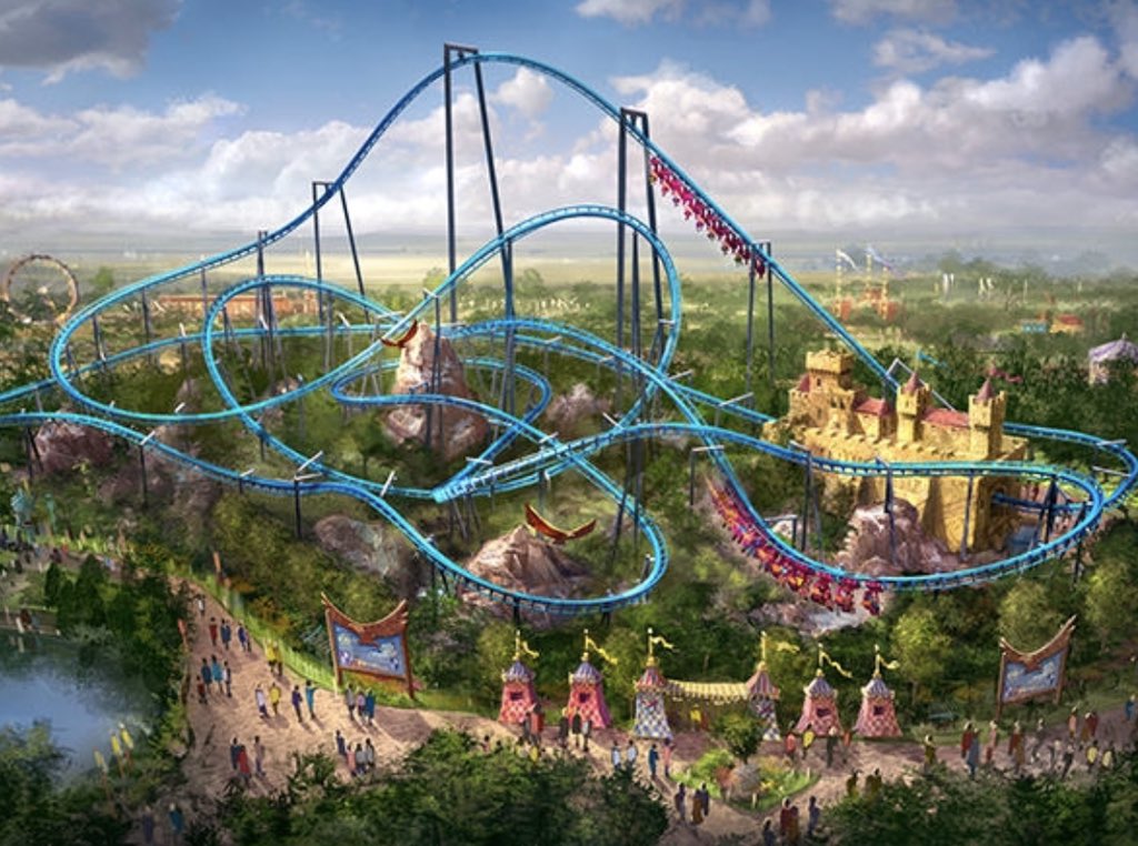AmusementInside's tweet image. Vekoma should be announcing new ride types and layouts in the near future. Including a familiar sounding ride going to Germany: “Riders start in a sit-down position and are transported sideways to a dark ride section. Prepared to get launched.” #phantasialand #fly