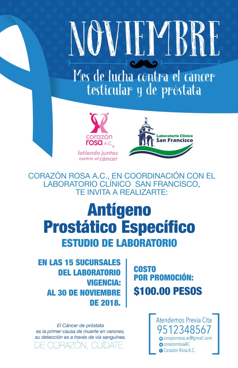 costo específico del antígeno prostático