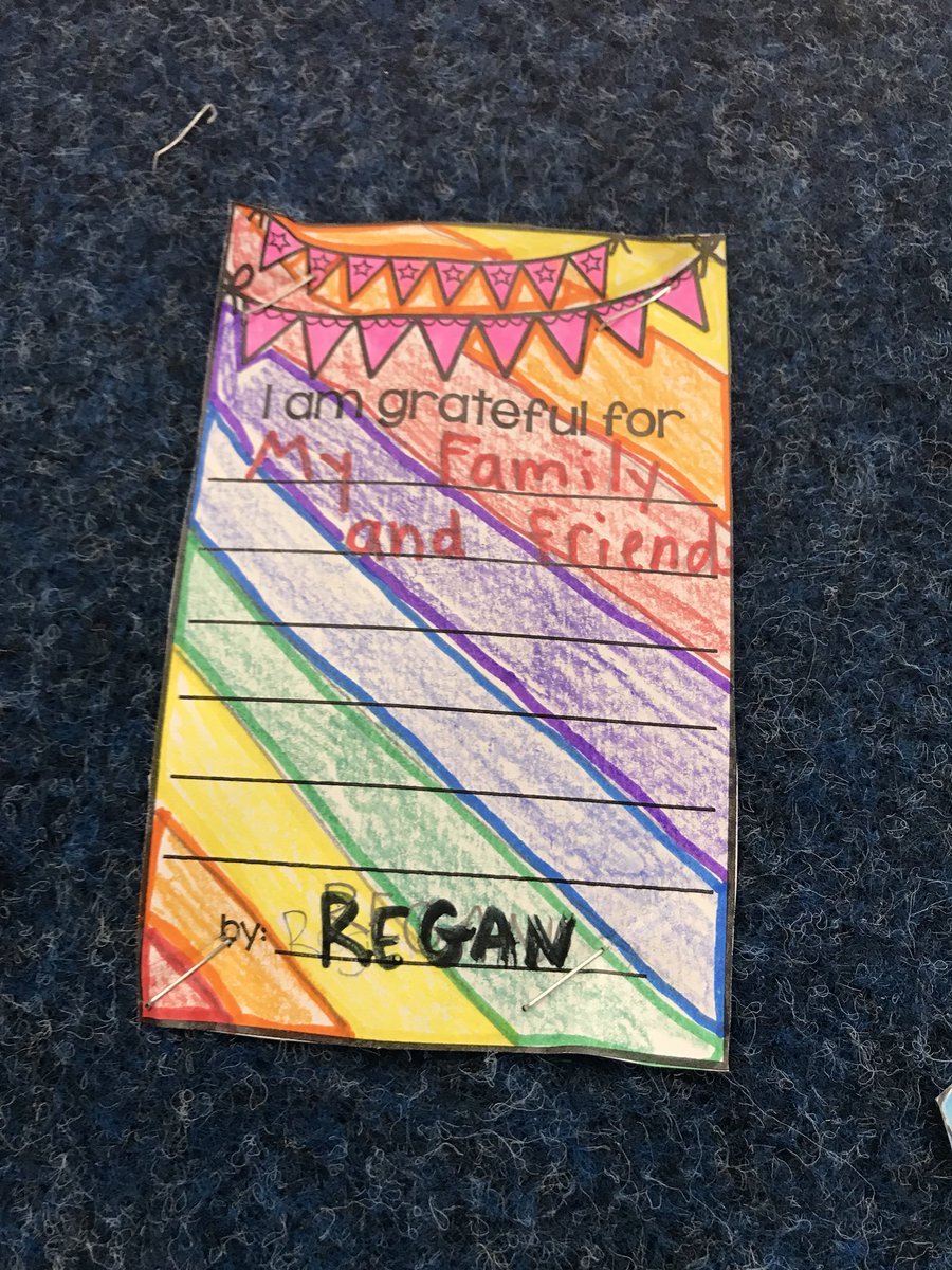 Our school theme for November is ➡️ Gratitude. 5th graders taking a moment to write what they are most #grateful for☑️ #monthlytheme #gratefulstudents #bethankful #lalorpride @LalorLions