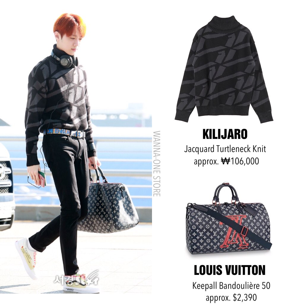 WANNA-ONE STORE on X: LOUIS VUITTON : KEEPALL BANDOULIERE 50 approx. 2,690  $ #강다니엘 #워너원 #KangDaniel #WannaOne 👉🏻   / X