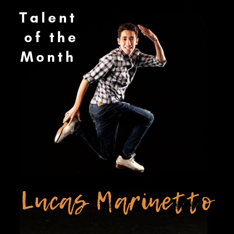 mdmtalentmgr's tweet photo. November’s Talent of the Month is Lucas Marinetto! You may have seen him on your TV screen on “So You Think You Can Dance” or “World of Dance,” and we’re so proud of all he’s accomplished! We’re excited to share more about Lucas with you this month. https://t.co/c7J7PNg1ce