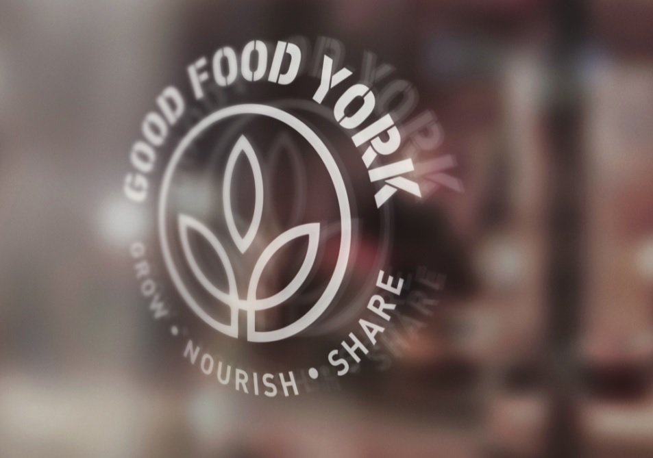 HABEMUS LOGO! Tonight at the <a href="/GoodFood_York/">Good Food York</a> launch event our official #logo has been #revealed! 
Many thanks <a href="/LazenbyBrown/">LazenbyBrown</a> for supporting our project and creating our #brand!

#York #launch