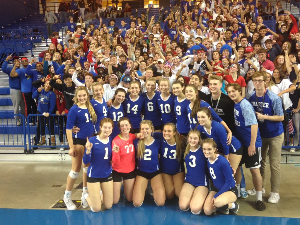 SeanGreeneWDEL's tweet image. Charter School of Wilmington - 2018 DIAA Volleyball Champions - Highlights soon on WDEL.com