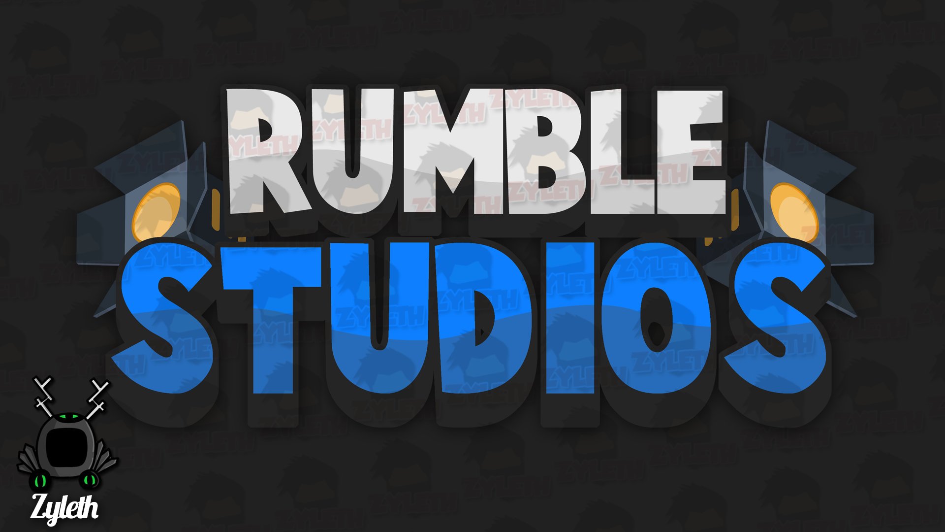Zyleth On Twitter I Done A Quick Little Remaster Of The Rumble Studios Logo Felt Like The Old One Was Outdated Amateur And Pretty Washed Out With The Colouring Tbh I Prefer